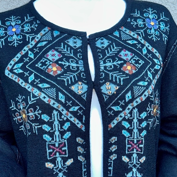 Tey-Art Alpaca Blend Cardigan sz XXL - Picture 12 of 16